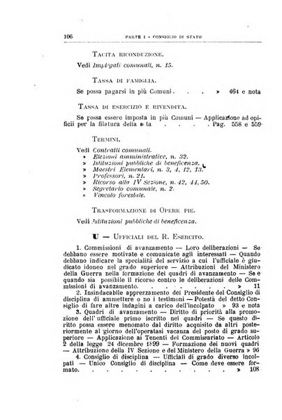 La giustizia amministrativa raccolta di decisioni e pareri del Consiglio di Stato, decisioni della Corte dei conti, sentenze della Cassazione di Roma, e decisioni delle Giunte provinciali amministrative