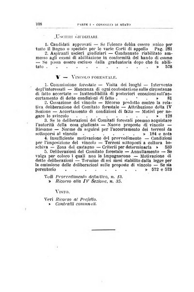 La giustizia amministrativa raccolta di decisioni e pareri del Consiglio di Stato, decisioni della Corte dei conti, sentenze della Cassazione di Roma, e decisioni delle Giunte provinciali amministrative