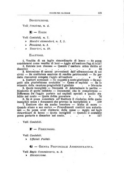 La giustizia amministrativa raccolta di decisioni e pareri del Consiglio di Stato, decisioni della Corte dei conti, sentenze della Cassazione di Roma, e decisioni delle Giunte provinciali amministrative