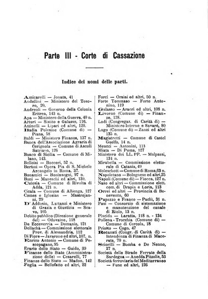 La giustizia amministrativa raccolta di decisioni e pareri del Consiglio di Stato, decisioni della Corte dei conti, sentenze della Cassazione di Roma, e decisioni delle Giunte provinciali amministrative