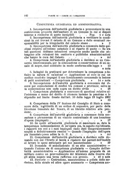 La giustizia amministrativa raccolta di decisioni e pareri del Consiglio di Stato, decisioni della Corte dei conti, sentenze della Cassazione di Roma, e decisioni delle Giunte provinciali amministrative