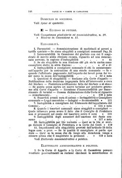 La giustizia amministrativa raccolta di decisioni e pareri del Consiglio di Stato, decisioni della Corte dei conti, sentenze della Cassazione di Roma, e decisioni delle Giunte provinciali amministrative