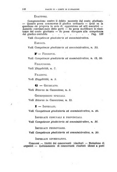 La giustizia amministrativa raccolta di decisioni e pareri del Consiglio di Stato, decisioni della Corte dei conti, sentenze della Cassazione di Roma, e decisioni delle Giunte provinciali amministrative