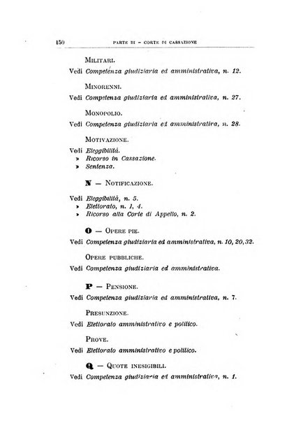 La giustizia amministrativa raccolta di decisioni e pareri del Consiglio di Stato, decisioni della Corte dei conti, sentenze della Cassazione di Roma, e decisioni delle Giunte provinciali amministrative