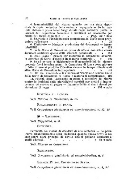 La giustizia amministrativa raccolta di decisioni e pareri del Consiglio di Stato, decisioni della Corte dei conti, sentenze della Cassazione di Roma, e decisioni delle Giunte provinciali amministrative