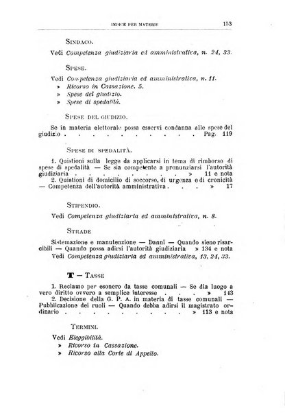 La giustizia amministrativa raccolta di decisioni e pareri del Consiglio di Stato, decisioni della Corte dei conti, sentenze della Cassazione di Roma, e decisioni delle Giunte provinciali amministrative