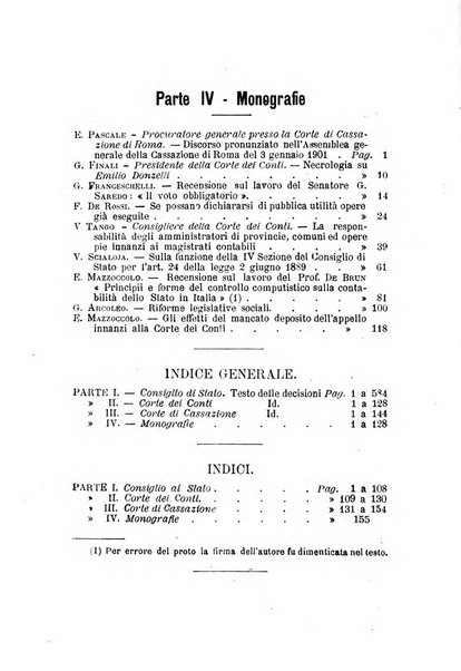 La giustizia amministrativa raccolta di decisioni e pareri del Consiglio di Stato, decisioni della Corte dei conti, sentenze della Cassazione di Roma, e decisioni delle Giunte provinciali amministrative