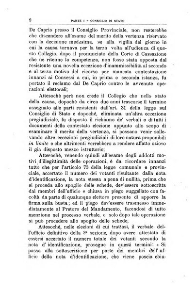 La giustizia amministrativa raccolta di decisioni e pareri del Consiglio di Stato, decisioni della Corte dei conti, sentenze della Cassazione di Roma, e decisioni delle Giunte provinciali amministrative