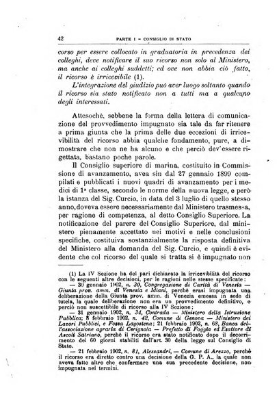 La giustizia amministrativa raccolta di decisioni e pareri del Consiglio di Stato, decisioni della Corte dei conti, sentenze della Cassazione di Roma, e decisioni delle Giunte provinciali amministrative