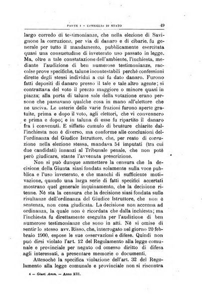 La giustizia amministrativa raccolta di decisioni e pareri del Consiglio di Stato, decisioni della Corte dei conti, sentenze della Cassazione di Roma, e decisioni delle Giunte provinciali amministrative