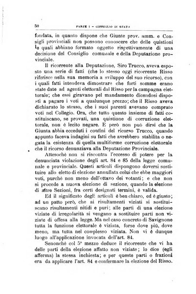 La giustizia amministrativa raccolta di decisioni e pareri del Consiglio di Stato, decisioni della Corte dei conti, sentenze della Cassazione di Roma, e decisioni delle Giunte provinciali amministrative