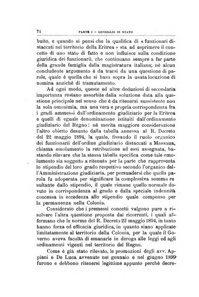 La giustizia amministrativa raccolta di decisioni e pareri del Consiglio di Stato, decisioni della Corte dei conti, sentenze della Cassazione di Roma, e decisioni delle Giunte provinciali amministrative