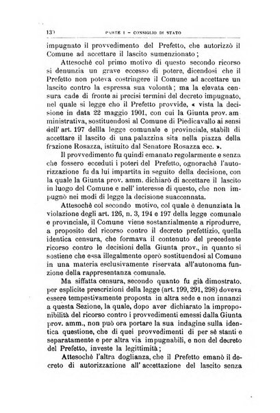 La giustizia amministrativa raccolta di decisioni e pareri del Consiglio di Stato, decisioni della Corte dei conti, sentenze della Cassazione di Roma, e decisioni delle Giunte provinciali amministrative