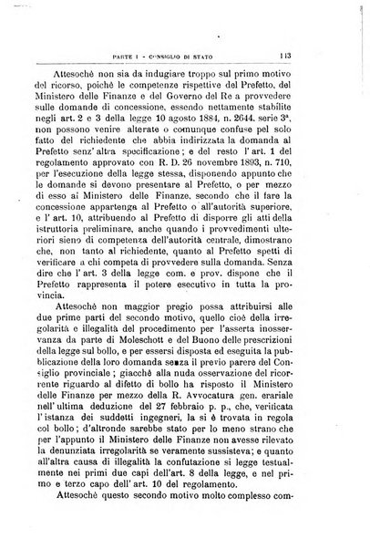 La giustizia amministrativa raccolta di decisioni e pareri del Consiglio di Stato, decisioni della Corte dei conti, sentenze della Cassazione di Roma, e decisioni delle Giunte provinciali amministrative