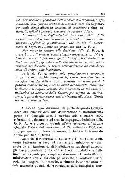 La giustizia amministrativa raccolta di decisioni e pareri del Consiglio di Stato, decisioni della Corte dei conti, sentenze della Cassazione di Roma, e decisioni delle Giunte provinciali amministrative