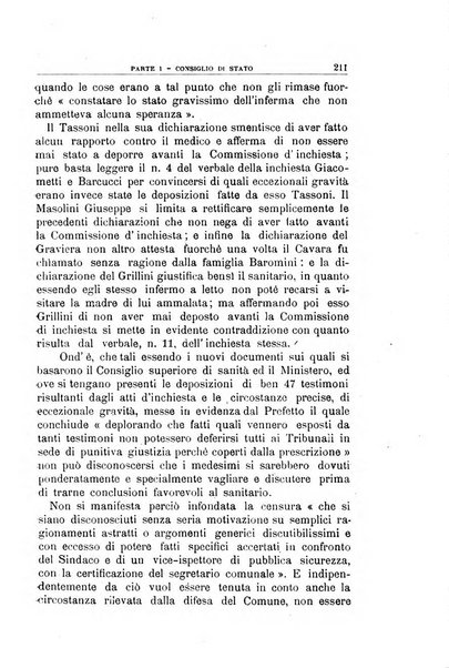 La giustizia amministrativa raccolta di decisioni e pareri del Consiglio di Stato, decisioni della Corte dei conti, sentenze della Cassazione di Roma, e decisioni delle Giunte provinciali amministrative