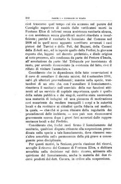 La giustizia amministrativa raccolta di decisioni e pareri del Consiglio di Stato, decisioni della Corte dei conti, sentenze della Cassazione di Roma, e decisioni delle Giunte provinciali amministrative