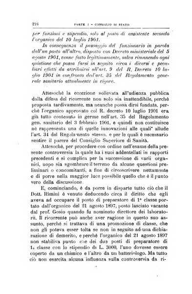 La giustizia amministrativa raccolta di decisioni e pareri del Consiglio di Stato, decisioni della Corte dei conti, sentenze della Cassazione di Roma, e decisioni delle Giunte provinciali amministrative