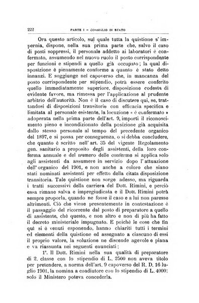 La giustizia amministrativa raccolta di decisioni e pareri del Consiglio di Stato, decisioni della Corte dei conti, sentenze della Cassazione di Roma, e decisioni delle Giunte provinciali amministrative