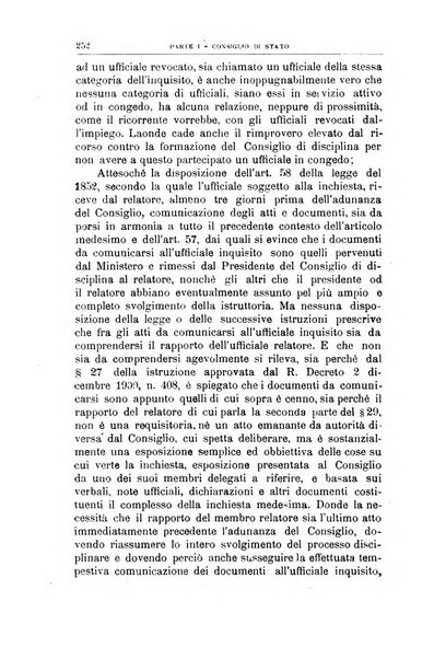 La giustizia amministrativa raccolta di decisioni e pareri del Consiglio di Stato, decisioni della Corte dei conti, sentenze della Cassazione di Roma, e decisioni delle Giunte provinciali amministrative