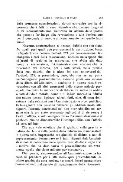 La giustizia amministrativa raccolta di decisioni e pareri del Consiglio di Stato, decisioni della Corte dei conti, sentenze della Cassazione di Roma, e decisioni delle Giunte provinciali amministrative