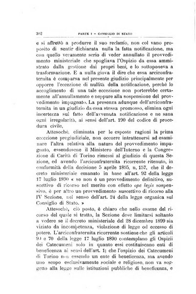 La giustizia amministrativa raccolta di decisioni e pareri del Consiglio di Stato, decisioni della Corte dei conti, sentenze della Cassazione di Roma, e decisioni delle Giunte provinciali amministrative