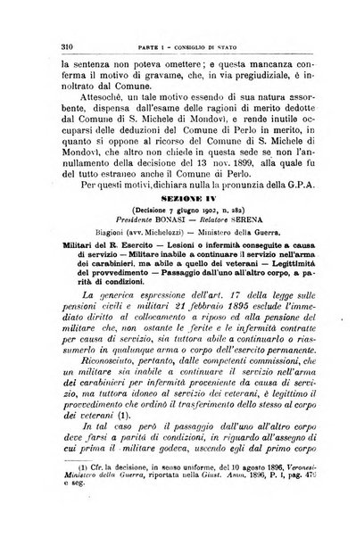 La giustizia amministrativa raccolta di decisioni e pareri del Consiglio di Stato, decisioni della Corte dei conti, sentenze della Cassazione di Roma, e decisioni delle Giunte provinciali amministrative