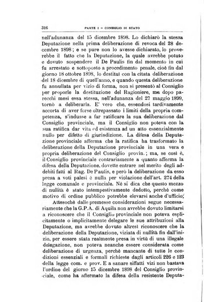 La giustizia amministrativa raccolta di decisioni e pareri del Consiglio di Stato, decisioni della Corte dei conti, sentenze della Cassazione di Roma, e decisioni delle Giunte provinciali amministrative