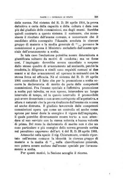 La giustizia amministrativa raccolta di decisioni e pareri del Consiglio di Stato, decisioni della Corte dei conti, sentenze della Cassazione di Roma, e decisioni delle Giunte provinciali amministrative