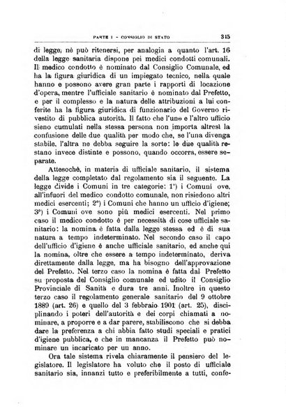 La giustizia amministrativa raccolta di decisioni e pareri del Consiglio di Stato, decisioni della Corte dei conti, sentenze della Cassazione di Roma, e decisioni delle Giunte provinciali amministrative