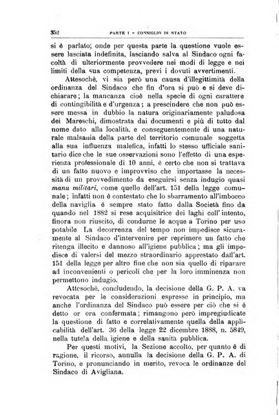 La giustizia amministrativa raccolta di decisioni e pareri del Consiglio di Stato, decisioni della Corte dei conti, sentenze della Cassazione di Roma, e decisioni delle Giunte provinciali amministrative