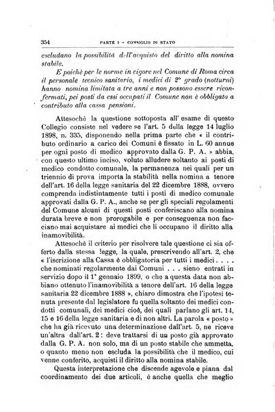 La giustizia amministrativa raccolta di decisioni e pareri del Consiglio di Stato, decisioni della Corte dei conti, sentenze della Cassazione di Roma, e decisioni delle Giunte provinciali amministrative