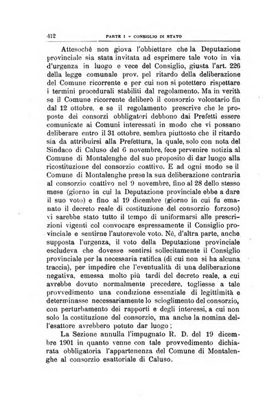 La giustizia amministrativa raccolta di decisioni e pareri del Consiglio di Stato, decisioni della Corte dei conti, sentenze della Cassazione di Roma, e decisioni delle Giunte provinciali amministrative