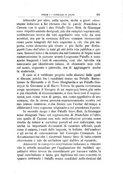 La giustizia amministrativa raccolta di decisioni e pareri del Consiglio di Stato, decisioni della Corte dei conti, sentenze della Cassazione di Roma, e decisioni delle Giunte provinciali amministrative