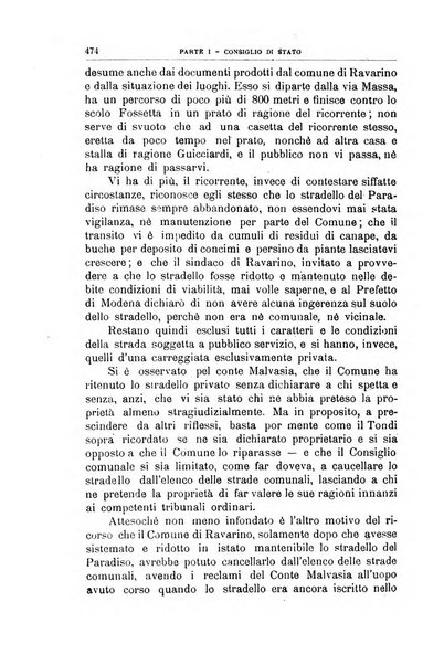 La giustizia amministrativa raccolta di decisioni e pareri del Consiglio di Stato, decisioni della Corte dei conti, sentenze della Cassazione di Roma, e decisioni delle Giunte provinciali amministrative