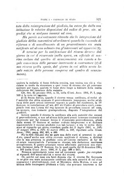 La giustizia amministrativa raccolta di decisioni e pareri del Consiglio di Stato, decisioni della Corte dei conti, sentenze della Cassazione di Roma, e decisioni delle Giunte provinciali amministrative