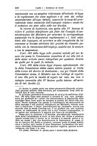 La giustizia amministrativa raccolta di decisioni e pareri del Consiglio di Stato, decisioni della Corte dei conti, sentenze della Cassazione di Roma, e decisioni delle Giunte provinciali amministrative