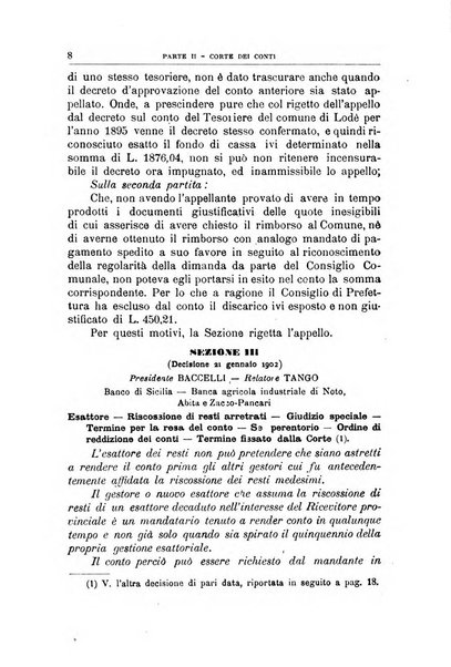 La giustizia amministrativa raccolta di decisioni e pareri del Consiglio di Stato, decisioni della Corte dei conti, sentenze della Cassazione di Roma, e decisioni delle Giunte provinciali amministrative