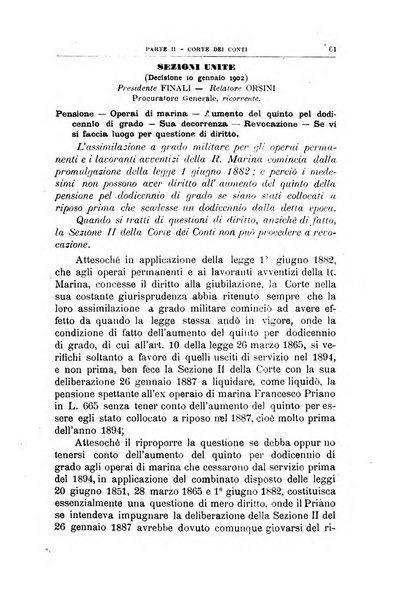 La giustizia amministrativa raccolta di decisioni e pareri del Consiglio di Stato, decisioni della Corte dei conti, sentenze della Cassazione di Roma, e decisioni delle Giunte provinciali amministrative