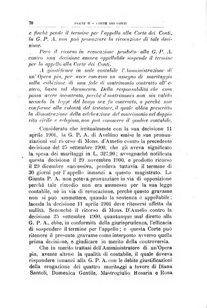 La giustizia amministrativa raccolta di decisioni e pareri del Consiglio di Stato, decisioni della Corte dei conti, sentenze della Cassazione di Roma, e decisioni delle Giunte provinciali amministrative