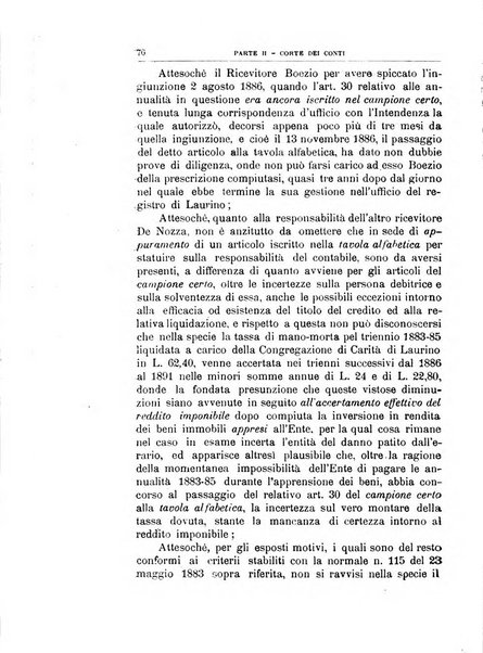 La giustizia amministrativa raccolta di decisioni e pareri del Consiglio di Stato, decisioni della Corte dei conti, sentenze della Cassazione di Roma, e decisioni delle Giunte provinciali amministrative