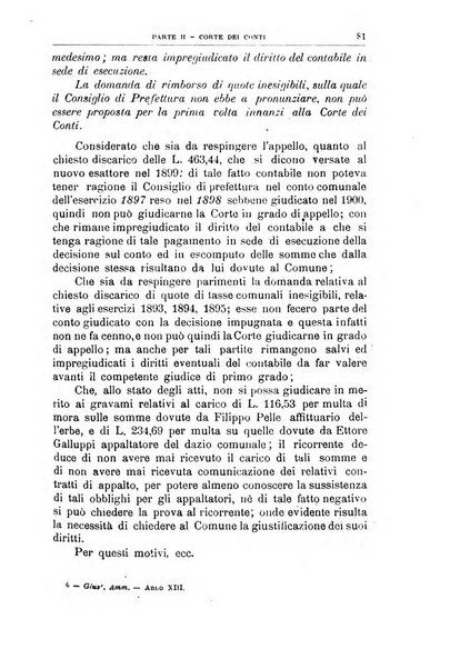 La giustizia amministrativa raccolta di decisioni e pareri del Consiglio di Stato, decisioni della Corte dei conti, sentenze della Cassazione di Roma, e decisioni delle Giunte provinciali amministrative