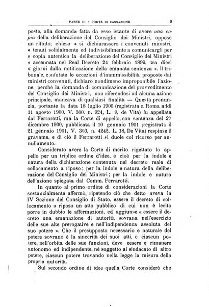 La giustizia amministrativa raccolta di decisioni e pareri del Consiglio di Stato, decisioni della Corte dei conti, sentenze della Cassazione di Roma, e decisioni delle Giunte provinciali amministrative