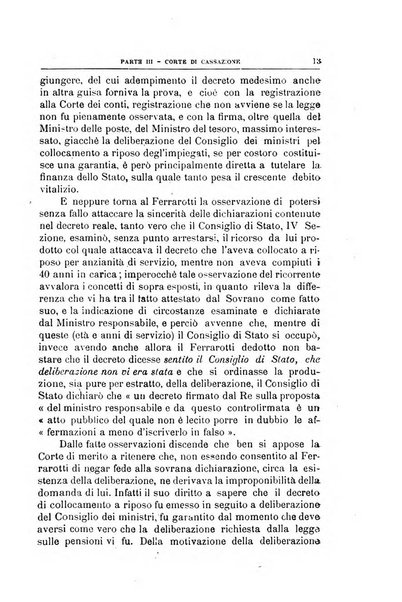 La giustizia amministrativa raccolta di decisioni e pareri del Consiglio di Stato, decisioni della Corte dei conti, sentenze della Cassazione di Roma, e decisioni delle Giunte provinciali amministrative