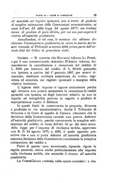 La giustizia amministrativa raccolta di decisioni e pareri del Consiglio di Stato, decisioni della Corte dei conti, sentenze della Cassazione di Roma, e decisioni delle Giunte provinciali amministrative