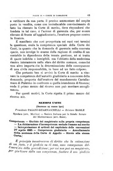 La giustizia amministrativa raccolta di decisioni e pareri del Consiglio di Stato, decisioni della Corte dei conti, sentenze della Cassazione di Roma, e decisioni delle Giunte provinciali amministrative