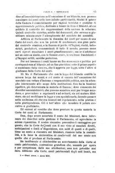 La giustizia amministrativa raccolta di decisioni e pareri del Consiglio di Stato, decisioni della Corte dei conti, sentenze della Cassazione di Roma, e decisioni delle Giunte provinciali amministrative