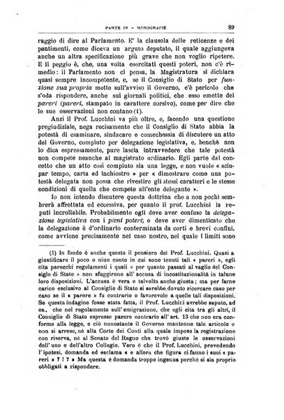 La giustizia amministrativa raccolta di decisioni e pareri del Consiglio di Stato, decisioni della Corte dei conti, sentenze della Cassazione di Roma, e decisioni delle Giunte provinciali amministrative