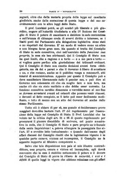 La giustizia amministrativa raccolta di decisioni e pareri del Consiglio di Stato, decisioni della Corte dei conti, sentenze della Cassazione di Roma, e decisioni delle Giunte provinciali amministrative