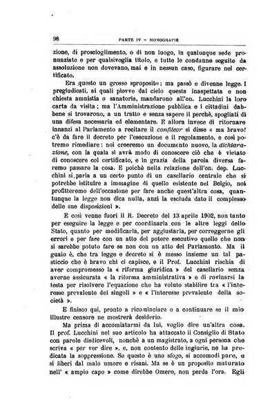 La giustizia amministrativa raccolta di decisioni e pareri del Consiglio di Stato, decisioni della Corte dei conti, sentenze della Cassazione di Roma, e decisioni delle Giunte provinciali amministrative